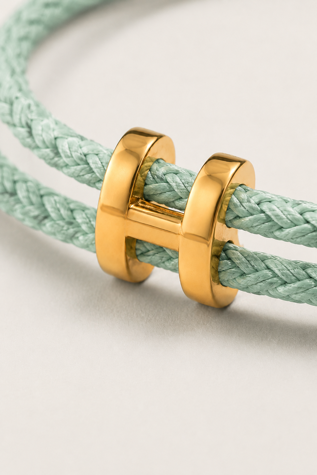Pulseira Capri Menta/Ouro