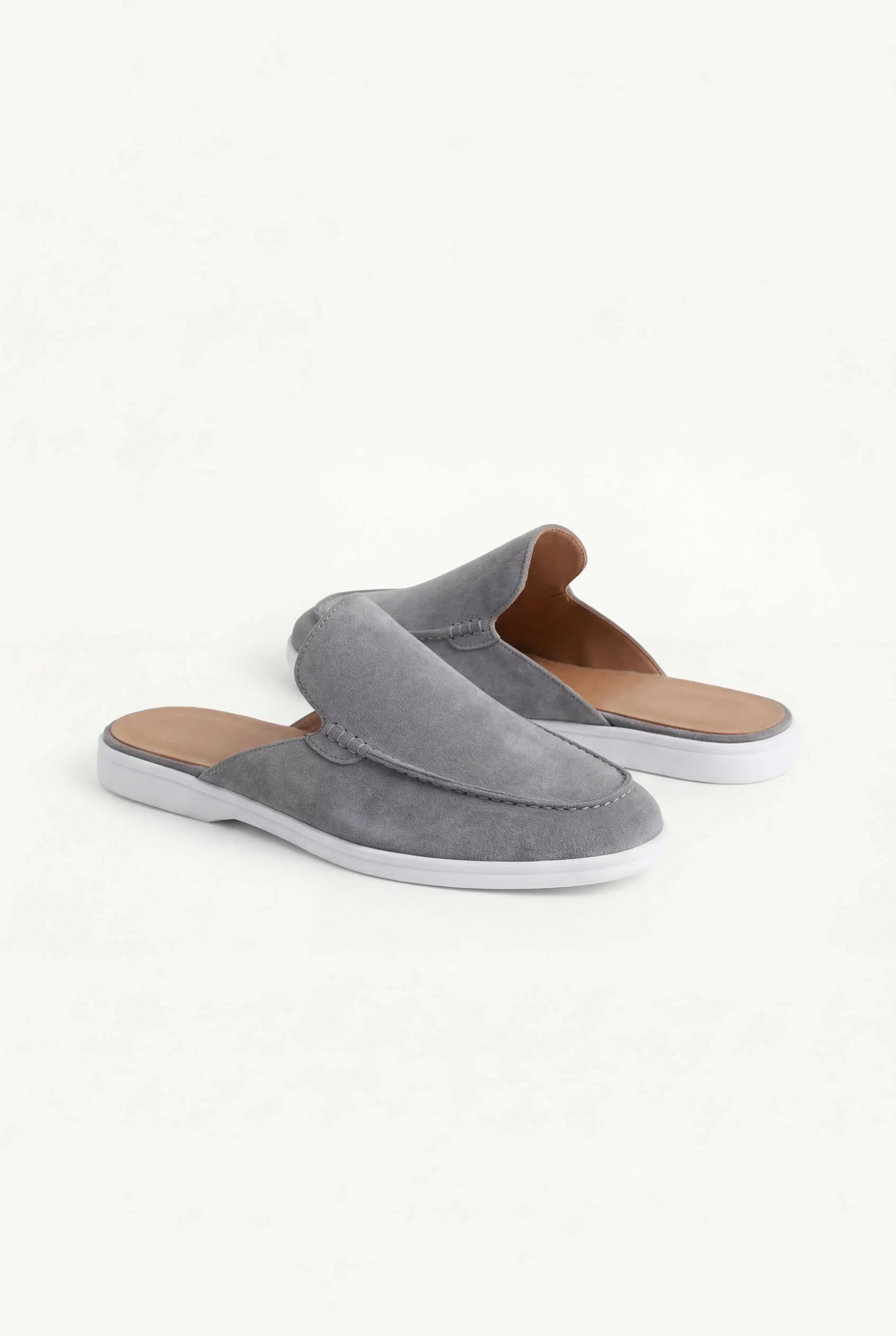 Mule Riviera Cinza