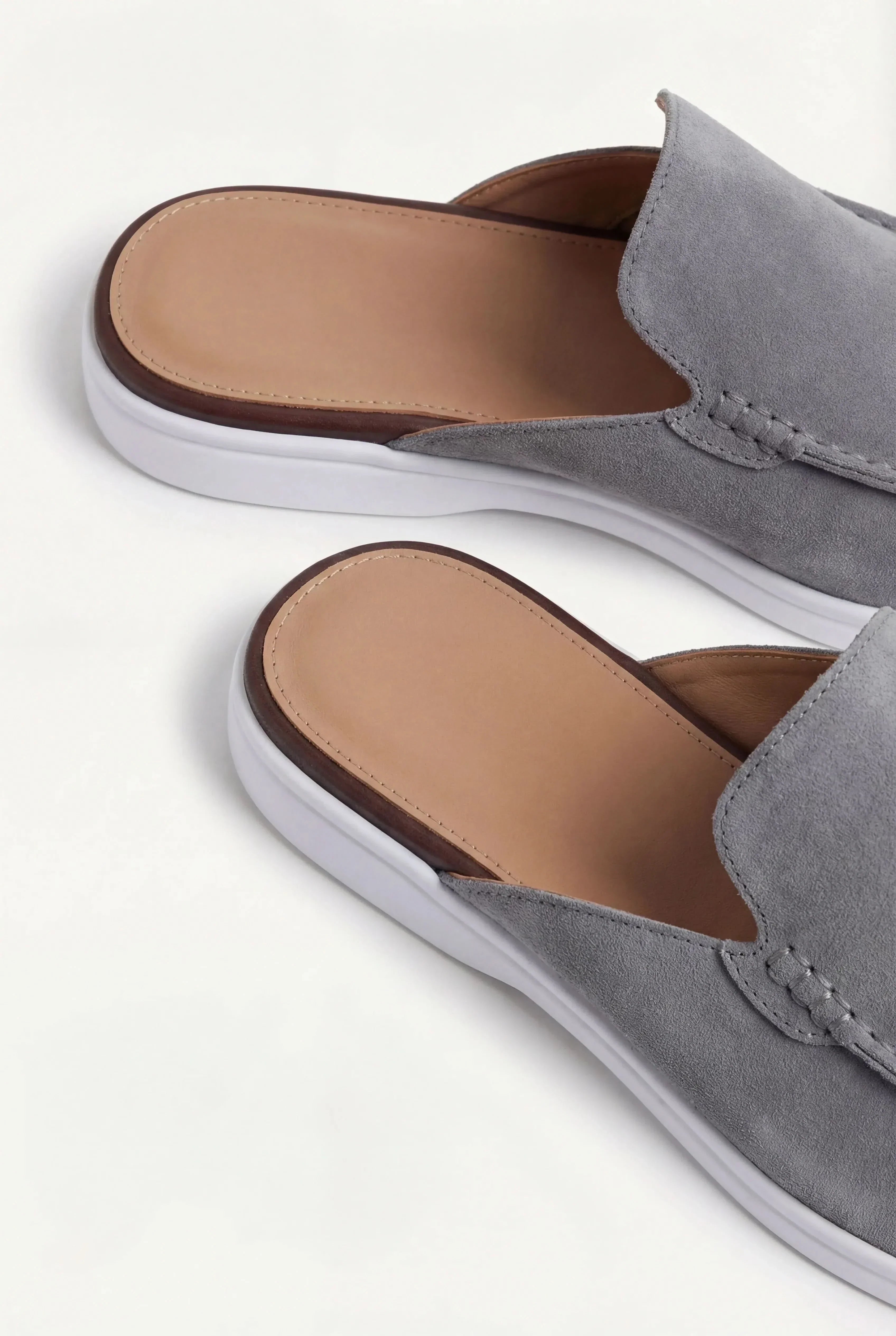 Mule Riviera Cinza