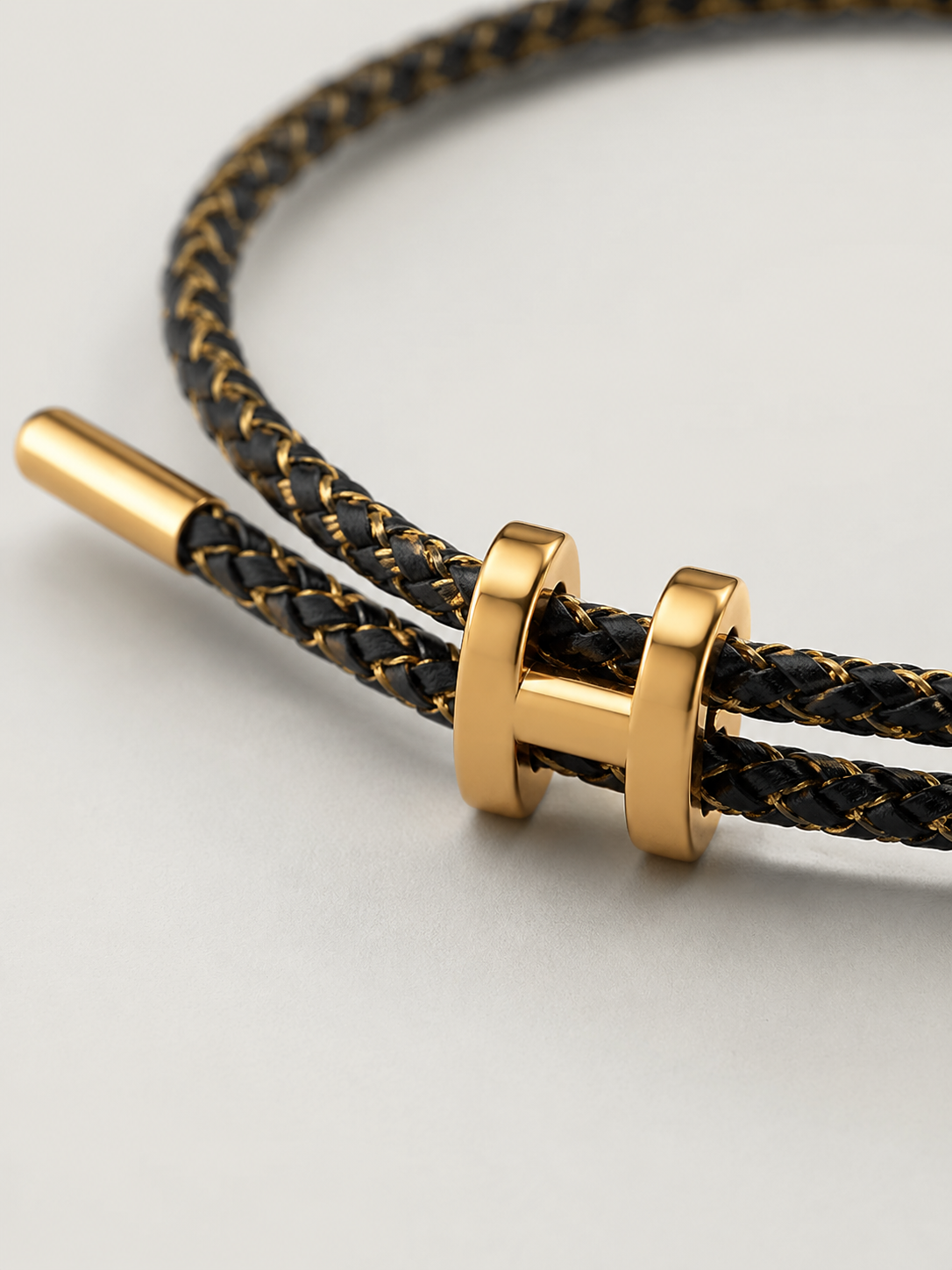 Pulseira Capri Dourada/Preta