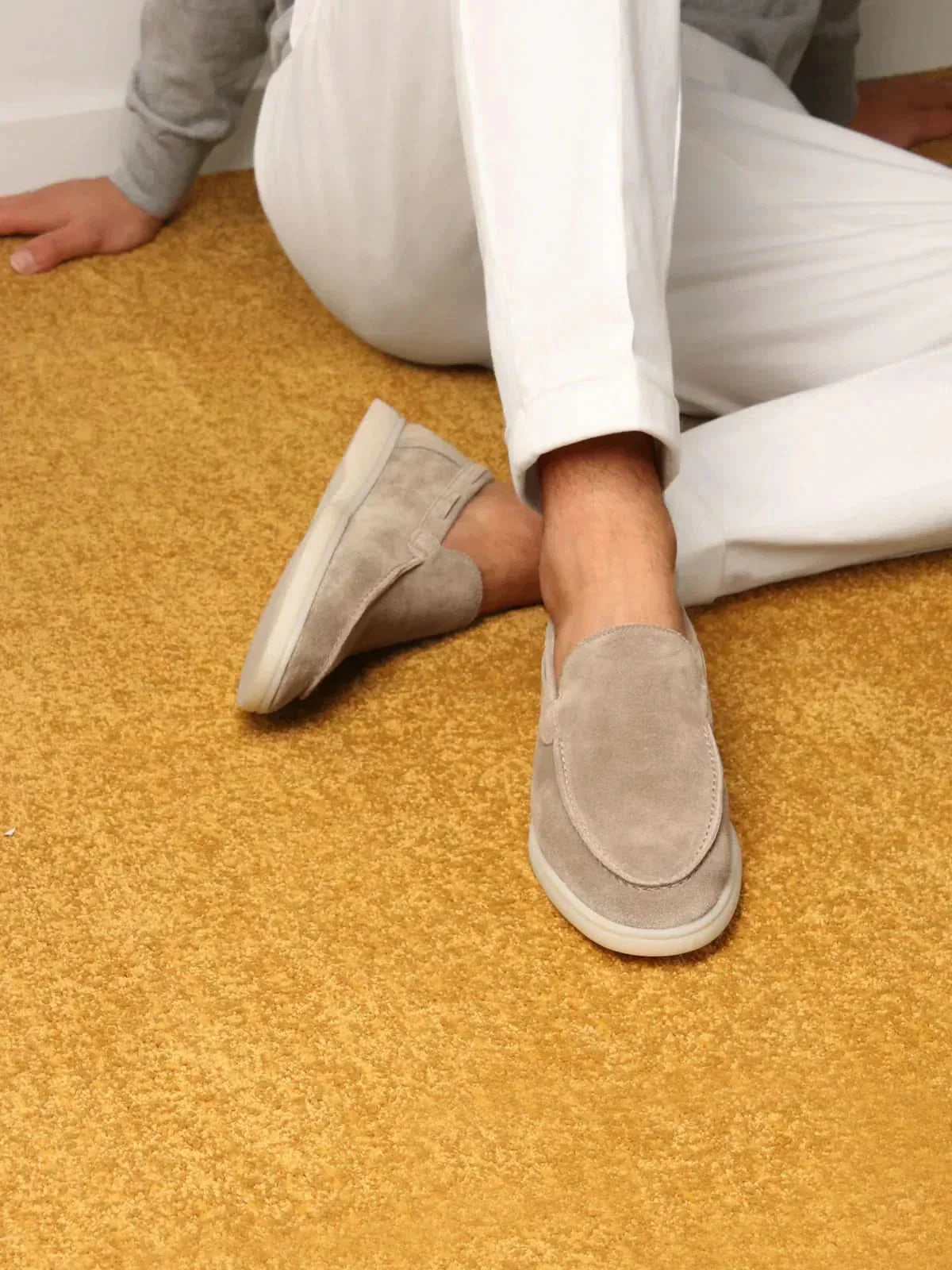 Loafer Portofino Cinza Claro