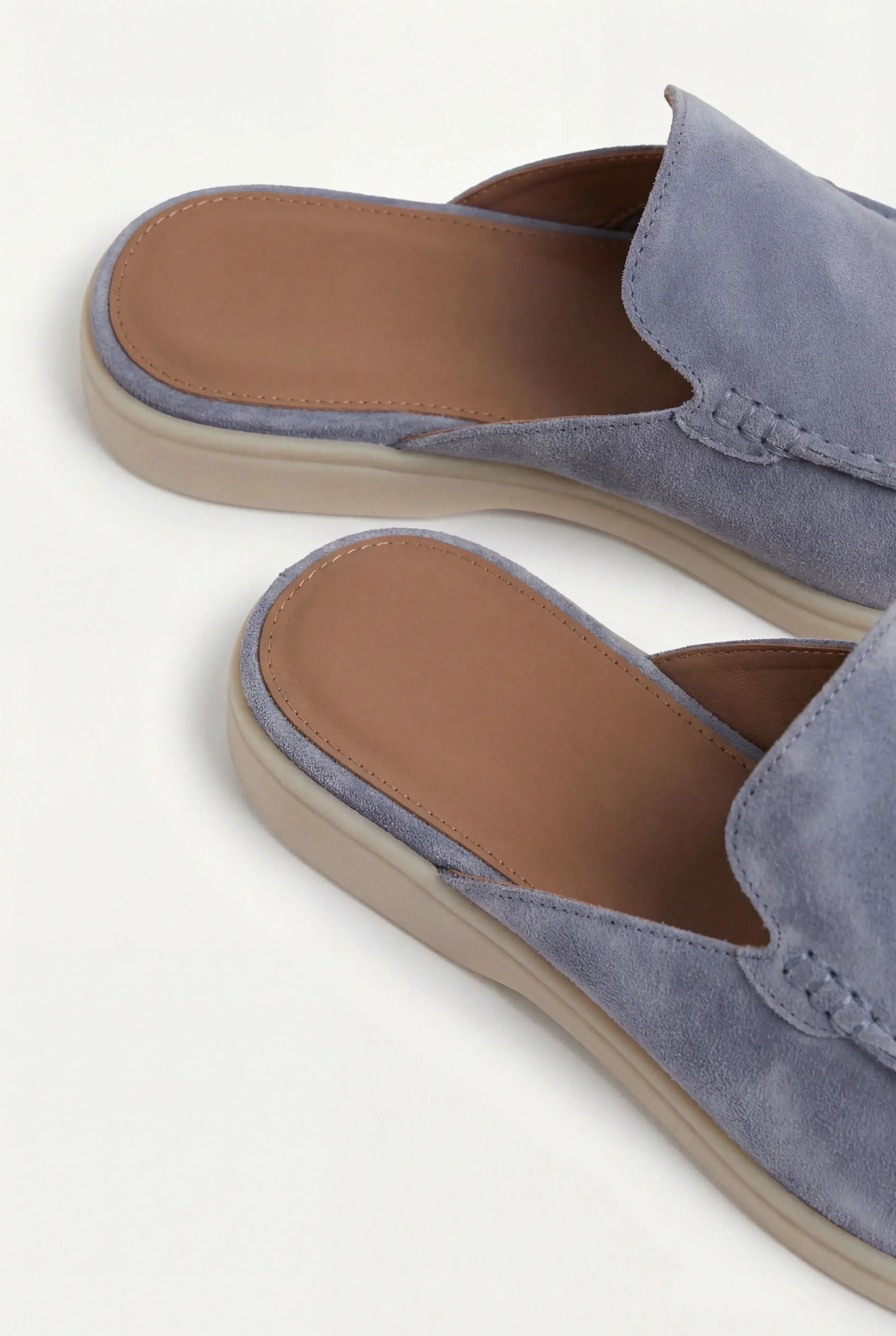 Mule Riviera Azul Claro